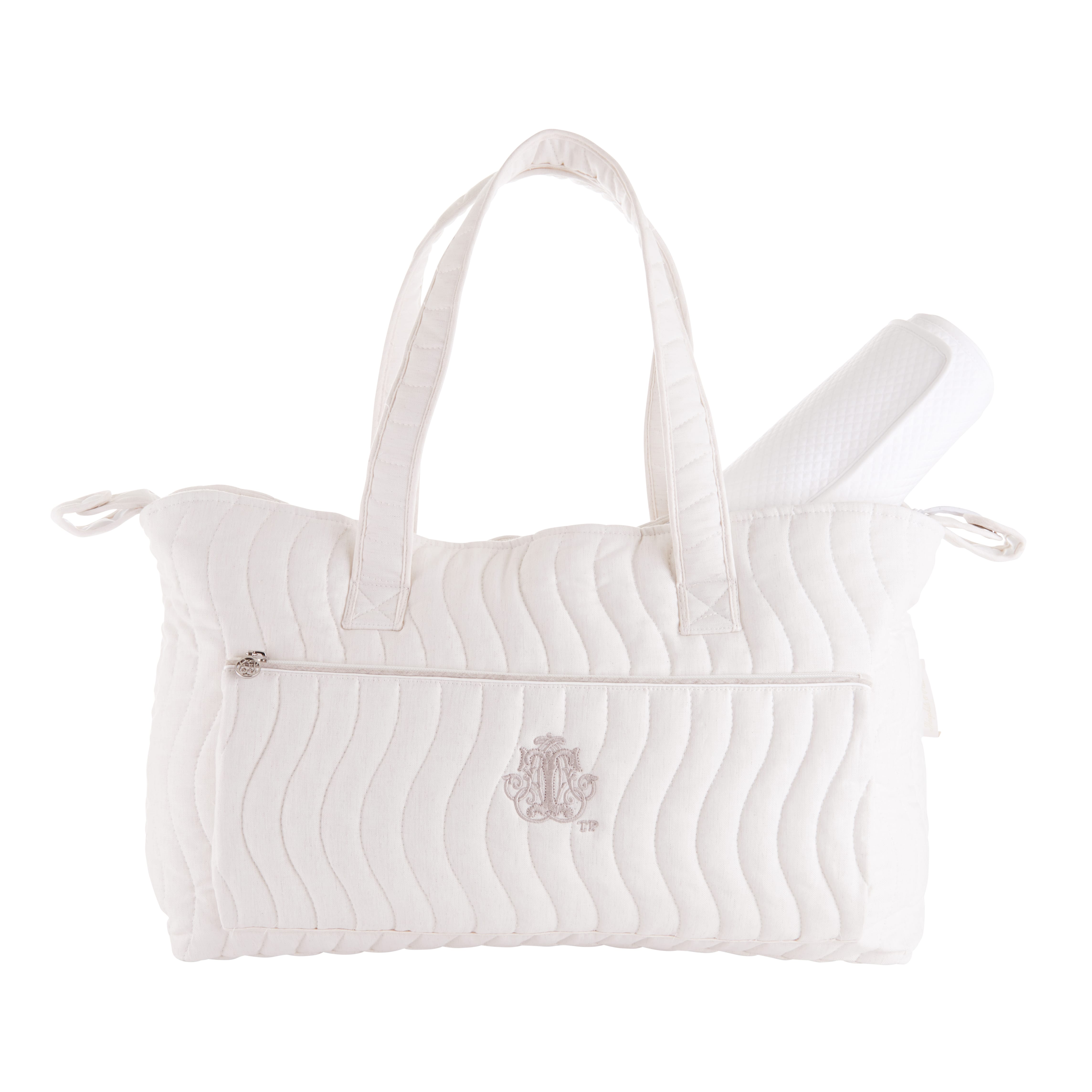 changing bag with mat