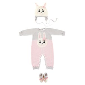 Lot 3 Pièces Layette Garçon 1 An - état Très Bon, Coton Bleu, Marque A.BRAND, Saisons Printemps/été/automne