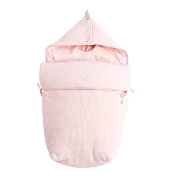 Hooded sleeping bag for car seat "Pebble"
