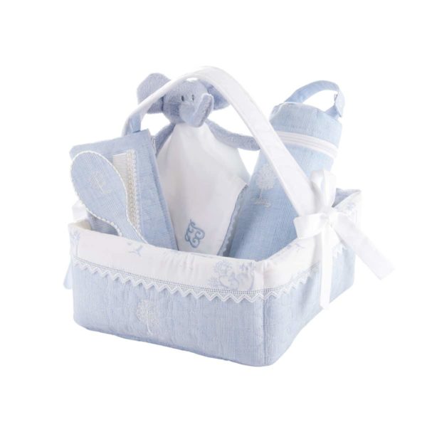 Giftbox Care basket Sweet Blue