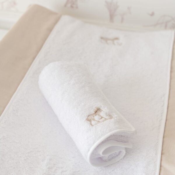 Serviette de bain pour matelas à langer, Safari
