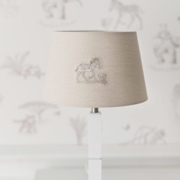 Small lampshade embroidered