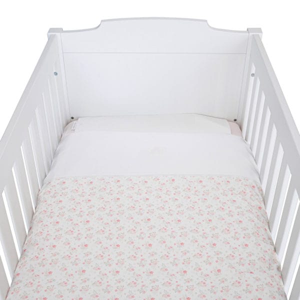 Baby cot bed duvet cover and pillowcase