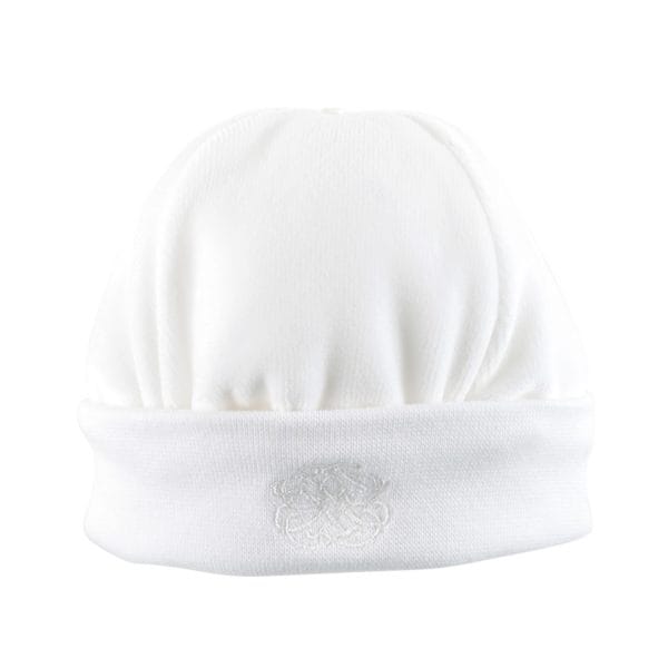 Hat velvet white