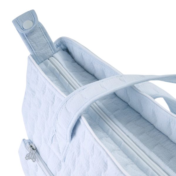 Sac landau + matelas à langer - Matelassé