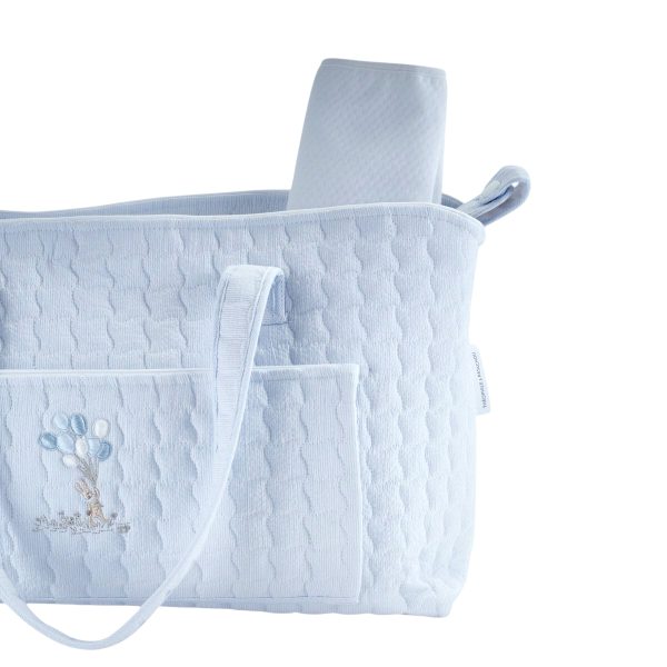Sac landau + matelas à langer - Matelassé
