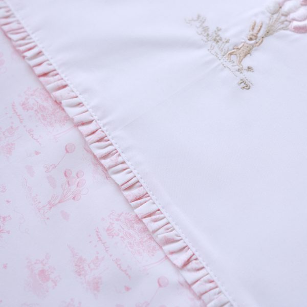 Housse de couette lit imprimée 100x135cm + taie