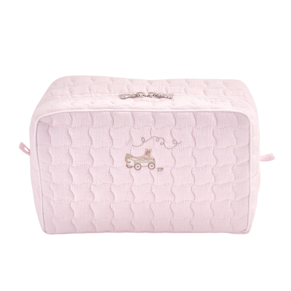 Trousse de toilette rectangle - Matelassé
