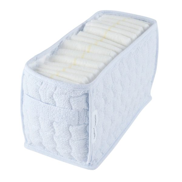 Panier de soins langes rectangle - Matelassé