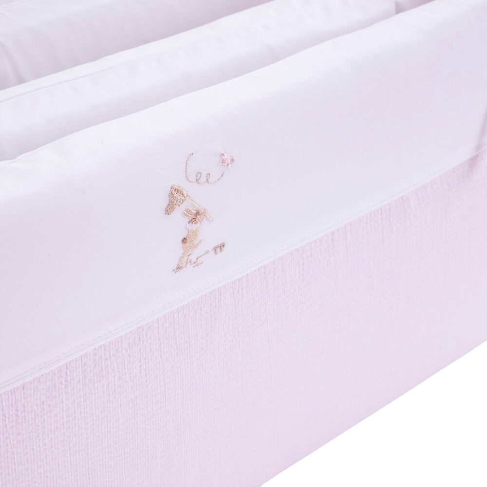 Tour de lit 60cm - Coton (60x60x60cm) H:30cm