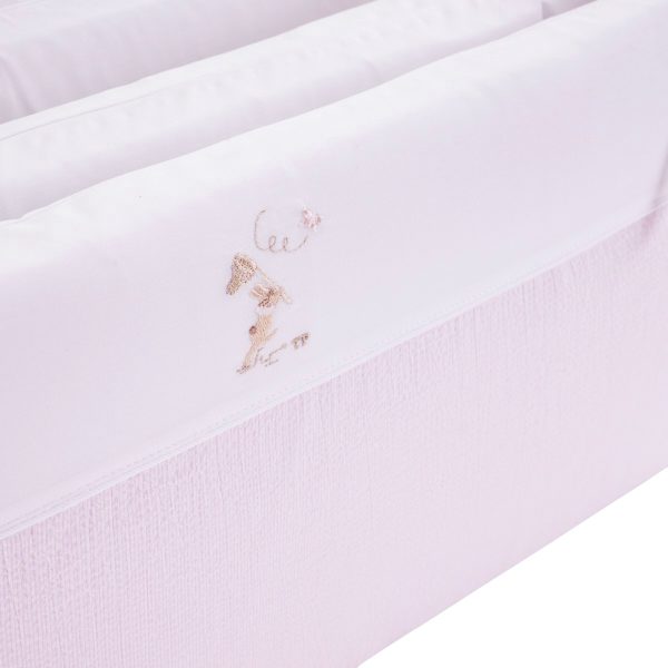 Tour de lit 70cm - Coton (70x70x70cm) H:30cm