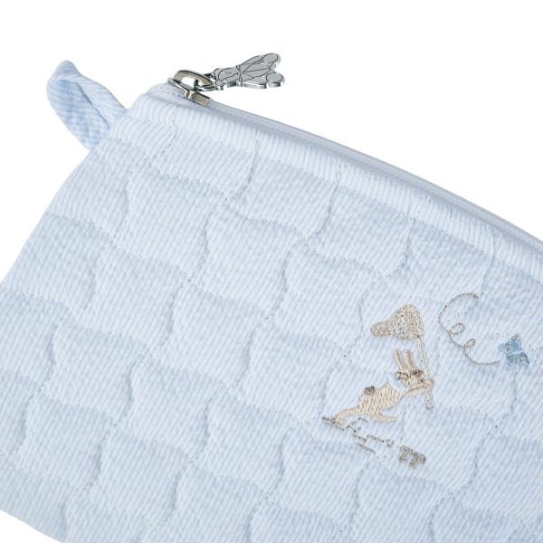 Pochette de rangement brodée