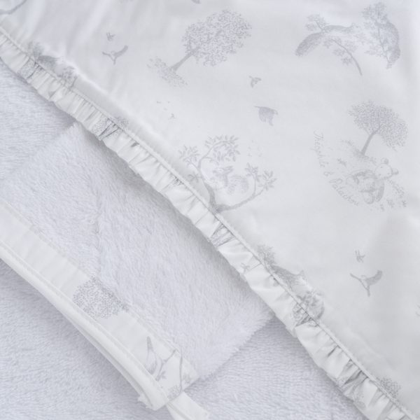 Sortie de bain + gant de toilette