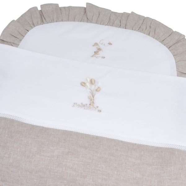 Housse de couette berceau 80x70cm + taie