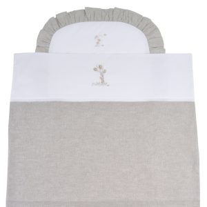 Housse de couette berceau 80x70cm + taie