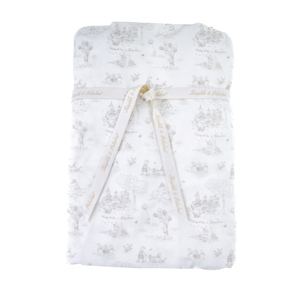 Drap-housse lit imprimé 60x120cm