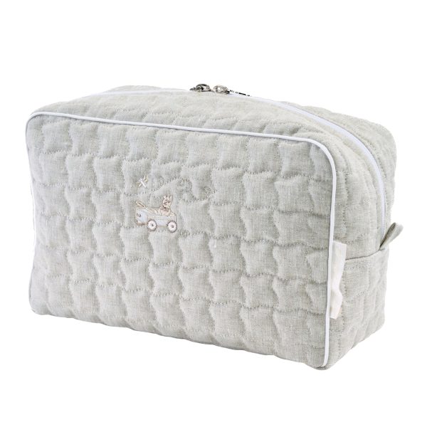 Trousse de toilette rectangle - Matelassé