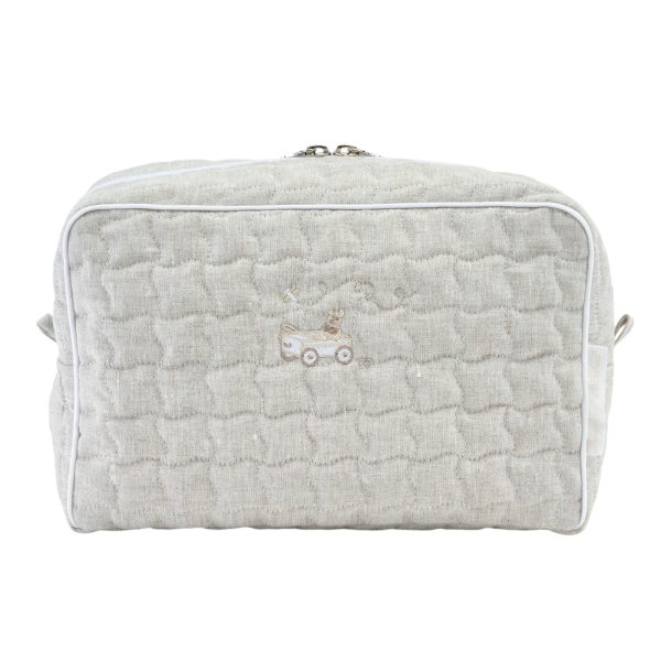 Trousse de toilette rectangle - Matelassé