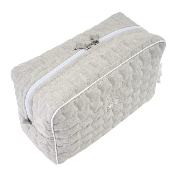 Trousse de toilette rectangle - Matelassé