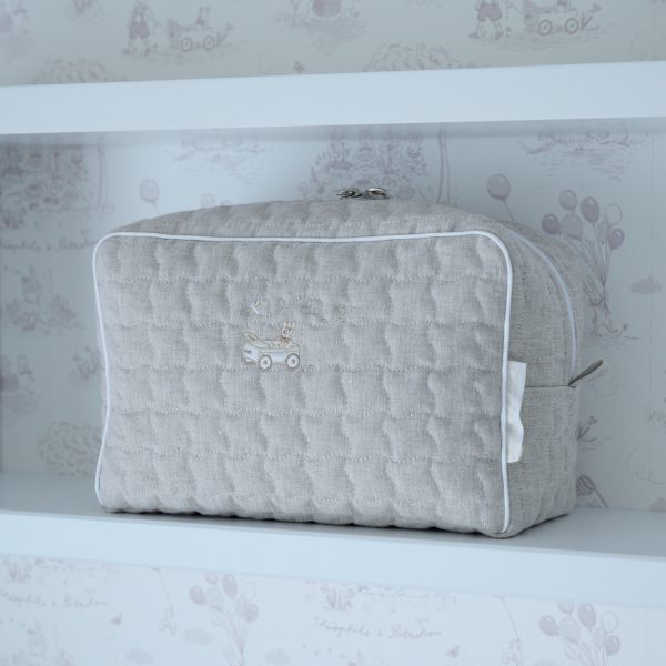Trousse de toilette rectangle - Matelassé