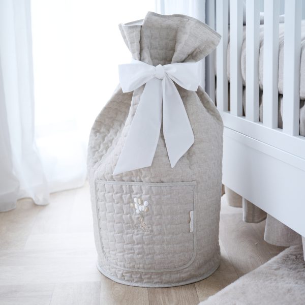 Sac à jouets matelassé