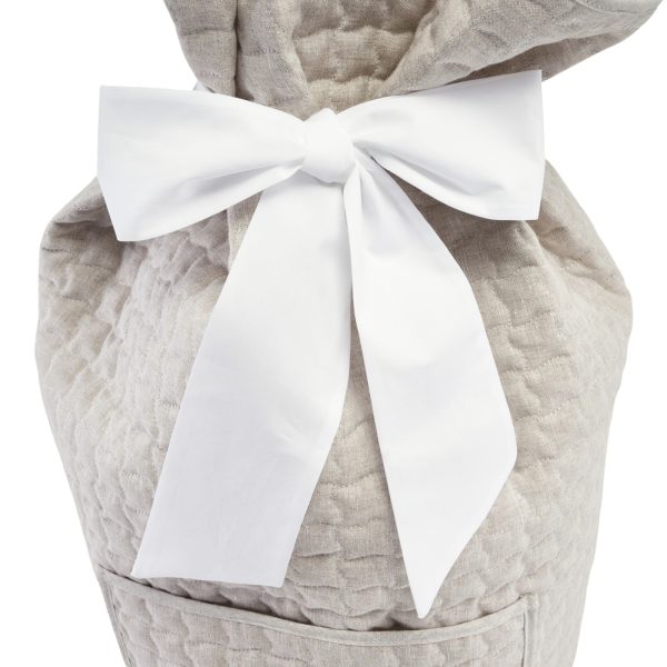 Sac à jouets matelassé