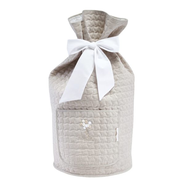 Sac à jouets matelassé