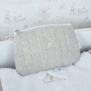 Platte tas - Gewatteerd gedrukt
