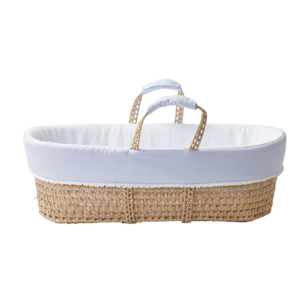 Wicker Moises + Cover blue / padded white